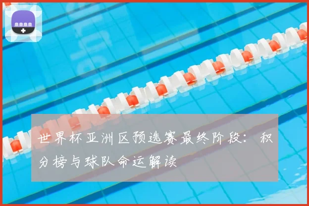 世界杯亚洲区预选赛最终阶段:积分榜与球队命运解读